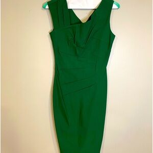 Green tank dress